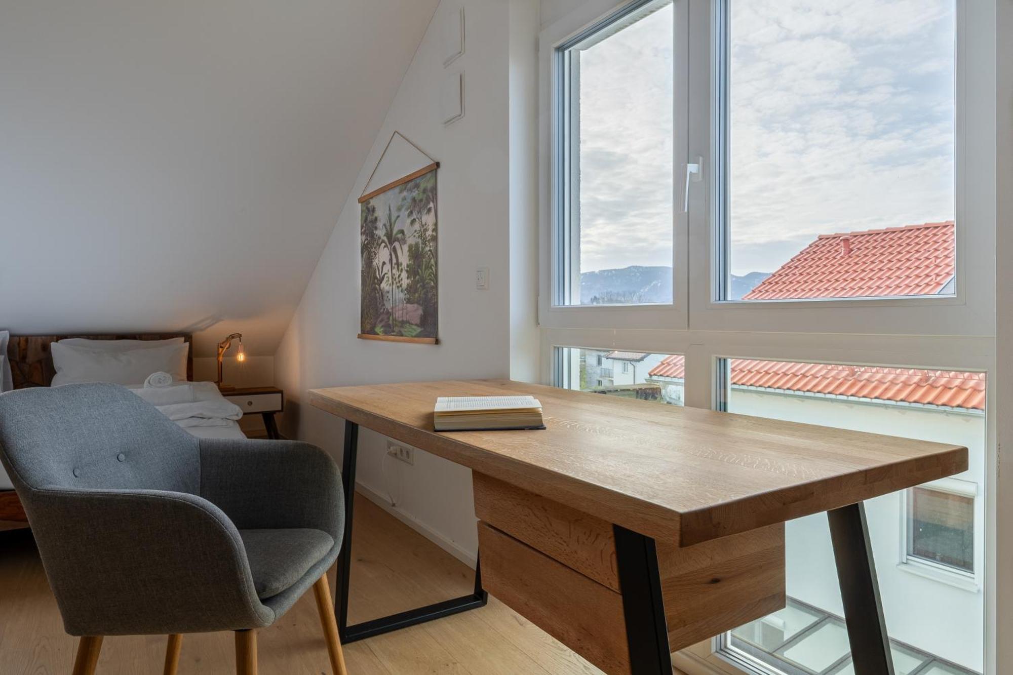 Liboria: Stylisches Haus; Sauna ; 4Min Zum See Seehausen am Staffelsee Exteriör bild